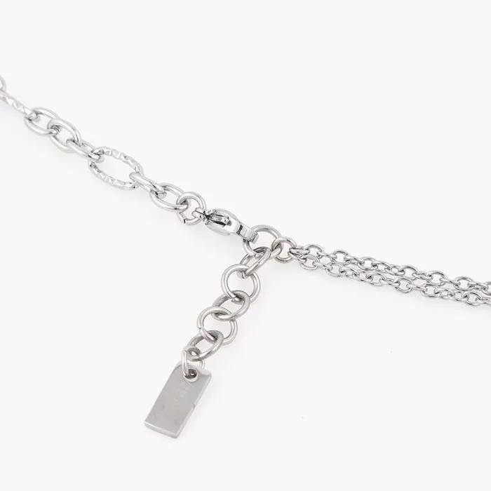 1by3 Antique Mixed Layered Chain Necklace (C2501-AN874_SV)