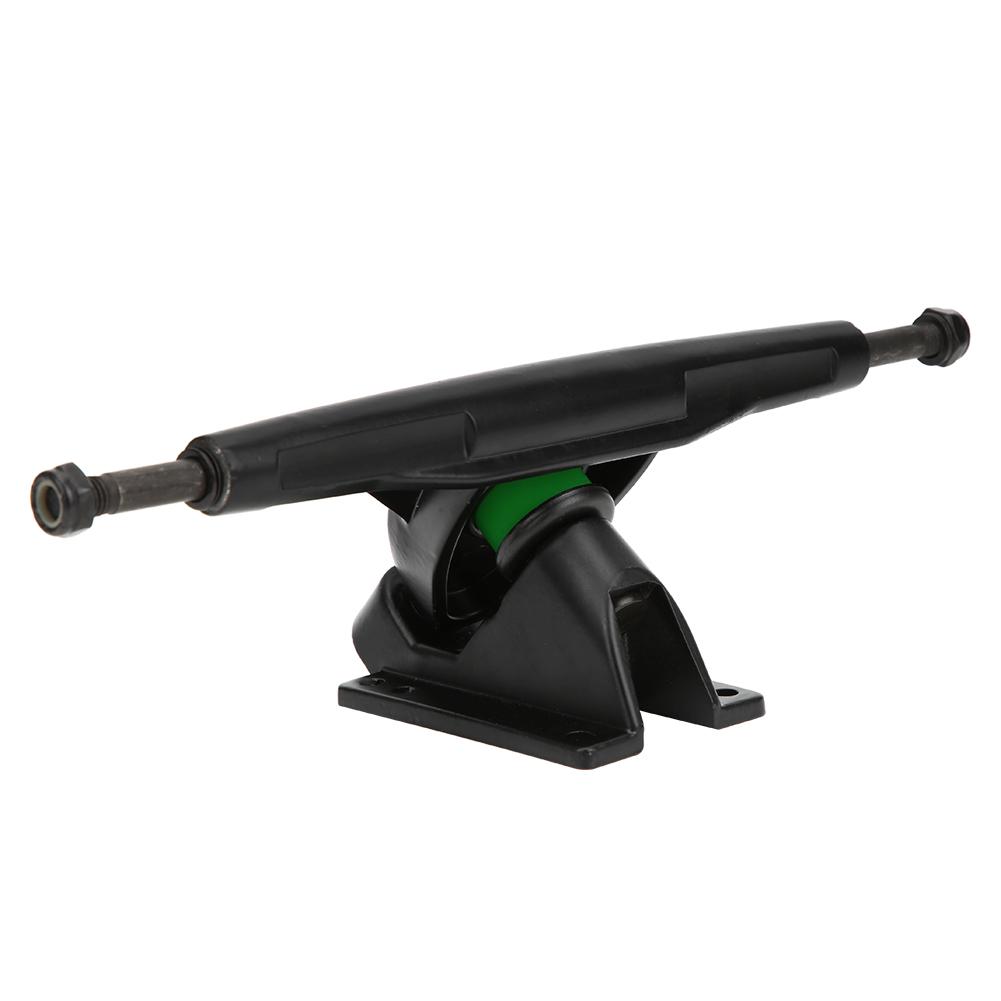 2 SZT. MS3104 Czarny Stop Aluminium 7 Calowy Początkujący Deskorolka Pogrubiona Podstawa Longboard Uchwyt Trucka