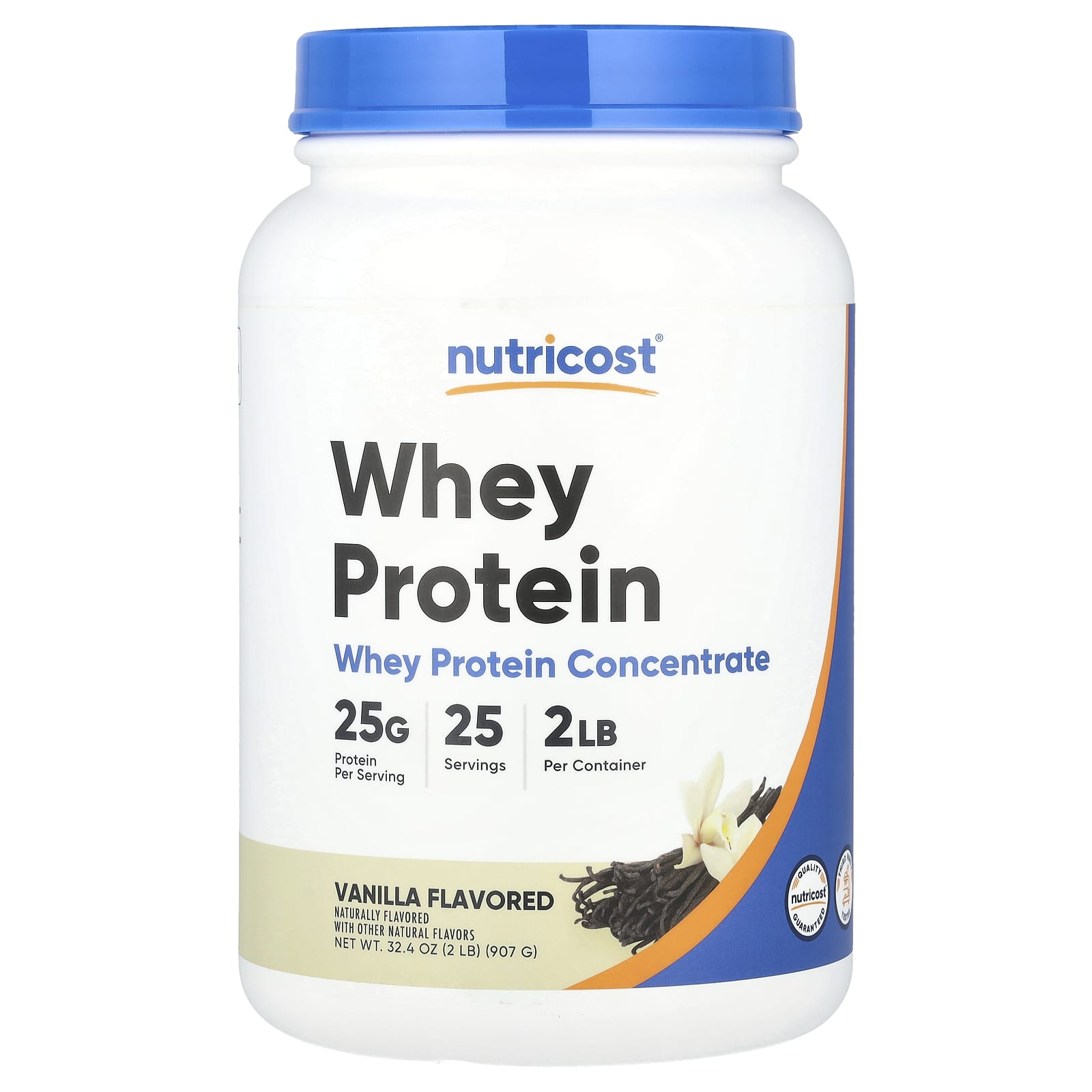 

Nutricost, Whey Protein Concentrate, Vanilla, 2 lbs (907 g)