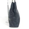 Versace Vintage Logo Sunburst Tote Bag Chain Shoulder Bag Black/Gold