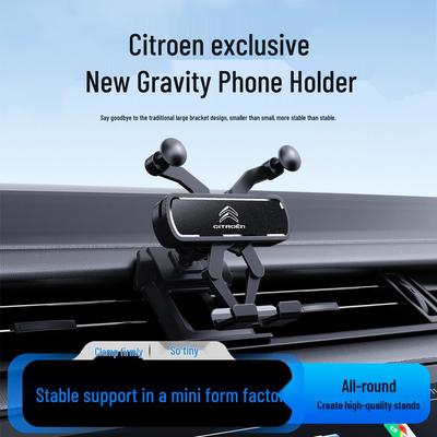 Gravity Car Phone Holder for Citroën Elysee, Versailles, and C4L
