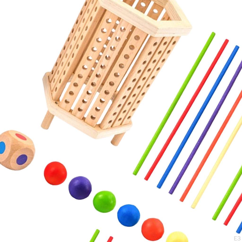 Children Pull Stick Toy ,Early Education Toy, Educational Interactive Board Game Tabletop