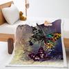 Blanket Butterfly Animal Blanket Lamb Fleece Crystal Fleece Blanket Blanket Universal