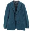 Made In Italy Linen Blend Herringbone Nep Tailored Jacket 54 Biggs Men's Used