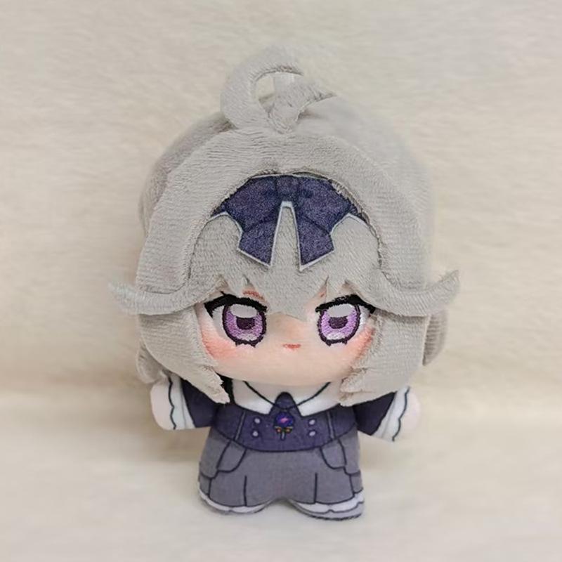 10cm Cute Star Detective Magical Girl Plush Keychain Soft Stuffed Animal Doll Kids Birthday Christmas Gift 10cm