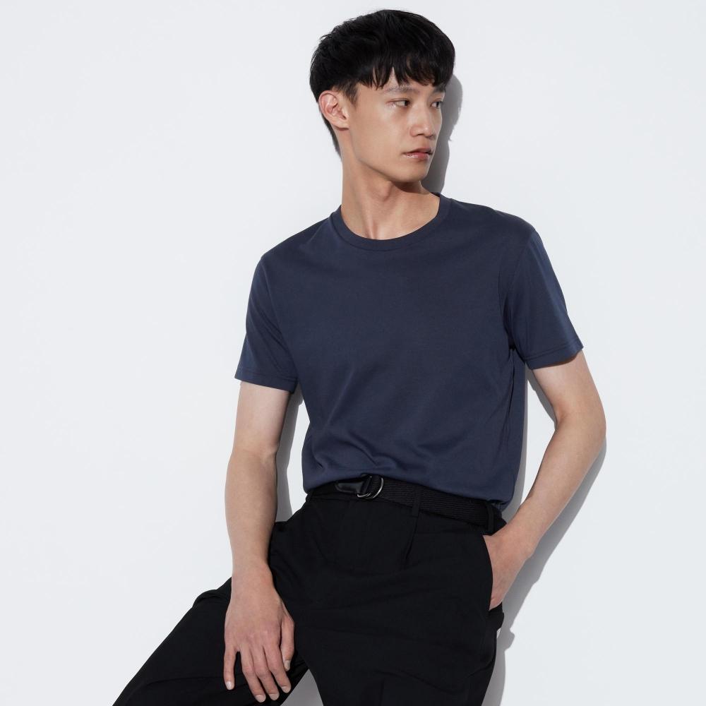 Uniqlo Japan Dry Color Crew Neck T shirT  shorT Sleeve 