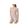 Skechers Godri Fashion Moisture-Wicking Quick-Dry Hooded Long Sleeve Jacket Women jackets Cloud-Pink P225W124-053G
