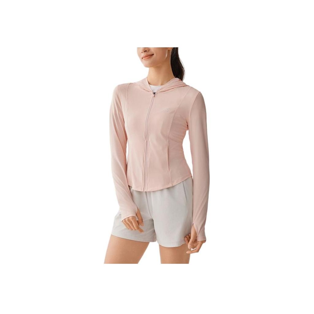 Skechers Godri Fashion Moisture-Wicking Quick-Dry Hooded Long Sleeve Jacket Women jackets Cloud-Pink P225W124-053G