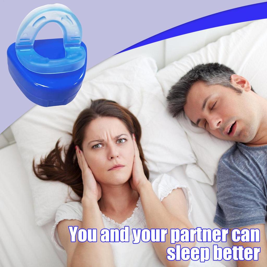 Honex Anti Snoring Mouthpiece, Reusable Snore&Stopper Device, Comfortable Breathing Aid For Men Women Snore Reduction