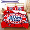 3pcs Custom Name Bayern Munich Bedding Set Duvet Cover Closure Includes 1 Duvet Cover & 2 Pillowcases for All Seasons Bedroom Decor