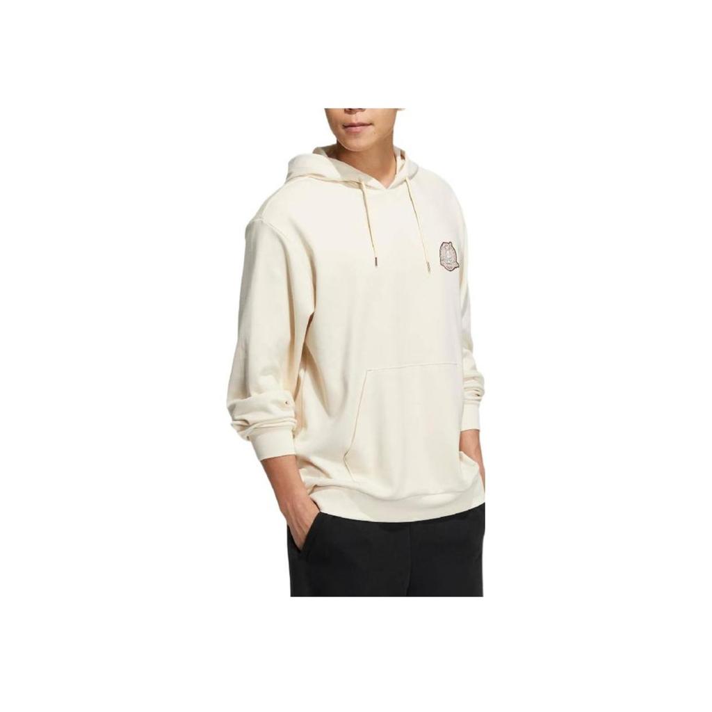 adidas Neo Cartoon Print Hoodie Long Sleeve Sweatshirt Men Tops Off-White IQ1591