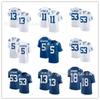 Indianapolis Colts NFL Football Jersey Men Women Cotton Team Sport Uniform Custom Number 5 11 13 53