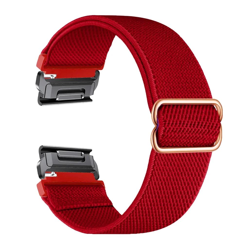 26mm 22mm Nylon Strap For Garmin Fenix 5 Plus 6X 7x Pro Band Watch Elastic Wristband Bracelet Fenix 6 5 Pro Venu2 Forerunner 945