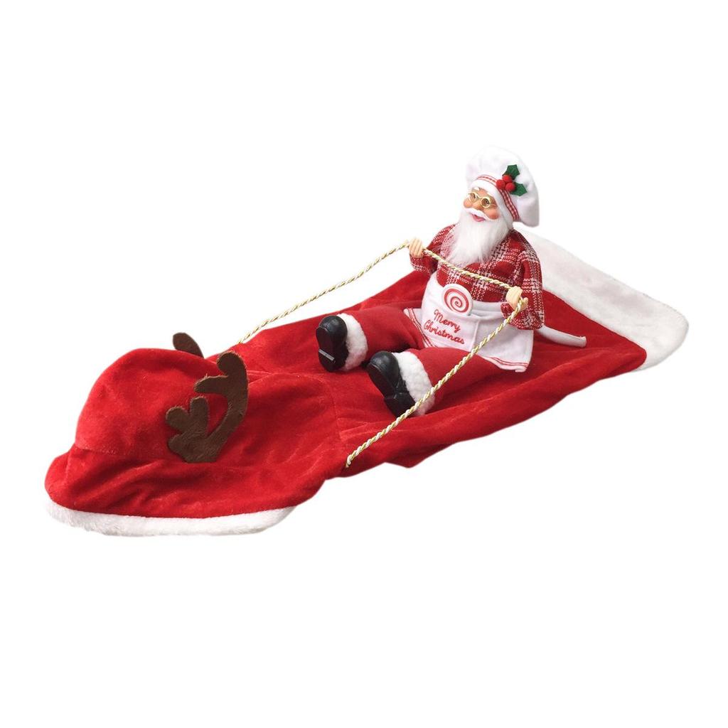 Santa Claus Riding Horse Dog Costume – Festive Pet Christmas Outfit