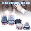 Leather Shoe Boot Polish Cream Nourishing Moisturizing Shoe Polish Cream for Leather Gloves Sofas Shoes