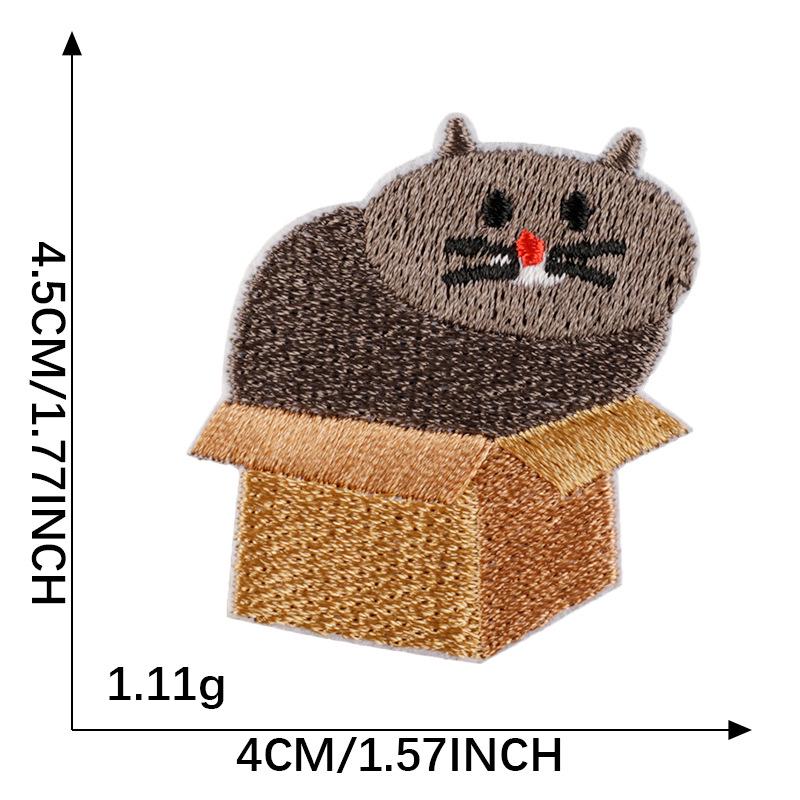 Cartoon Animal & Fruit Embroidered Patch for DIY Accessories and Handbooks
