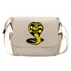 Cobra Kai Anime Crossbody Bag Oxford Cloth Large Capacity Casual Shoulder Students