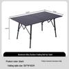 Huahengzhen Portable Aluminum Folding Camping Table
