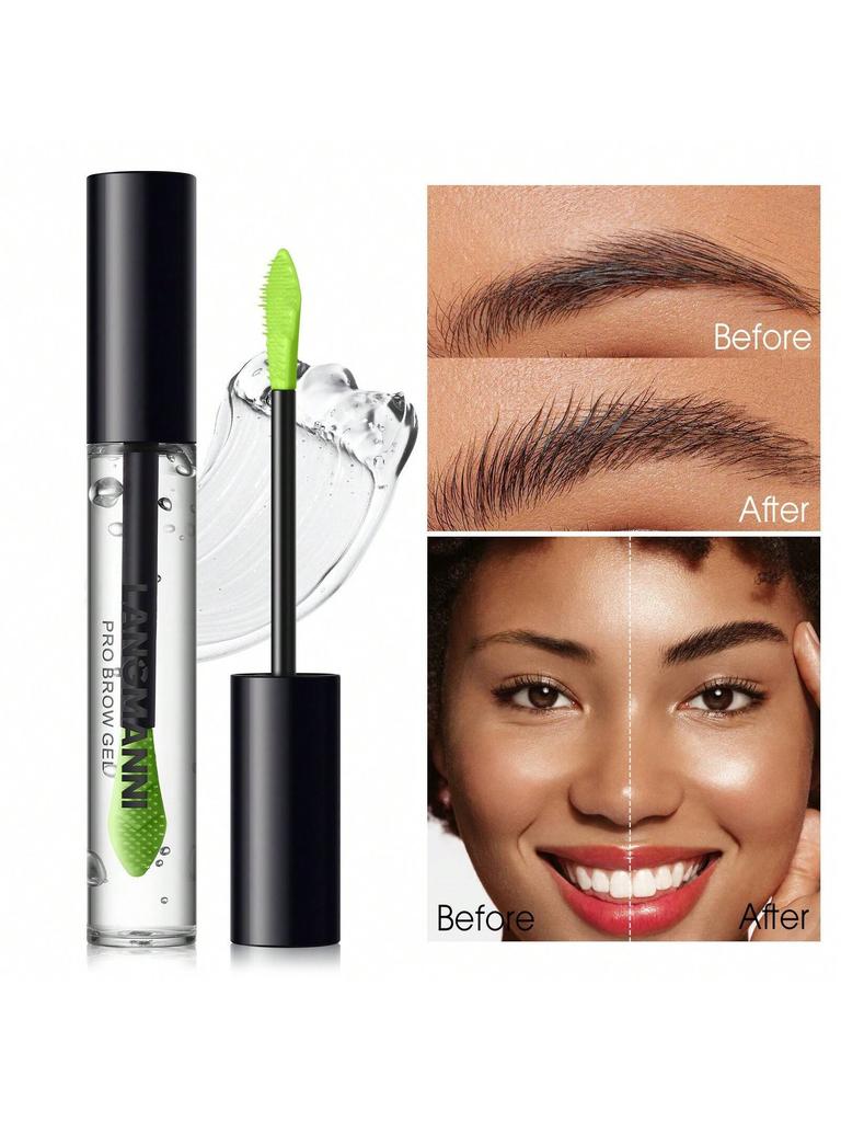 1pc 3D Shaping Clear Root Wild Eyebrows Gel Transparent Styling Fixing Brow 16 Hour Hold Waterproof