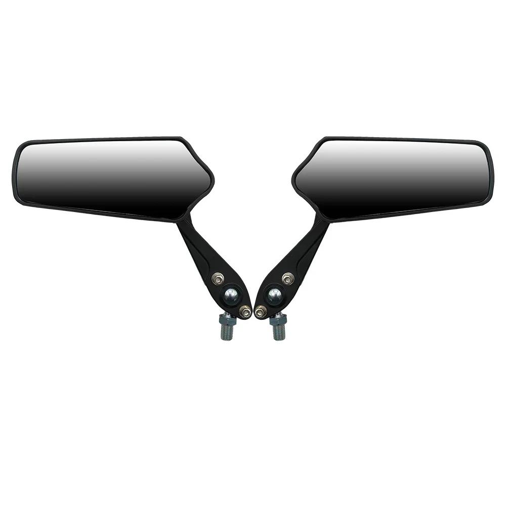 Universal Motorcycle Rearview Mirrors Cafe Racer Old School Scooter Off-road 8mm/10mm Side Mirror