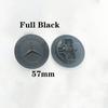 Hot Car Sticker 1 Piece of 57mm Car Front Hood Badge, Engine Hood, Car Parts Badge Modification Suitable for Mercedes Benz W204