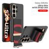 Samsung S26 Ultra-Thin Drop-Proof Wrist Strap Case: Fashionable, Solid Color, Fine Hole Design