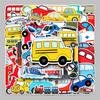 50-Pack Waterproof Transportation Stickers for Luggage, Scooters, Computers & Tablets
