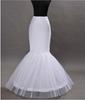 Elastisk Lycra Midjeformare Fisksvans Underkjol för Bröllopsklänning