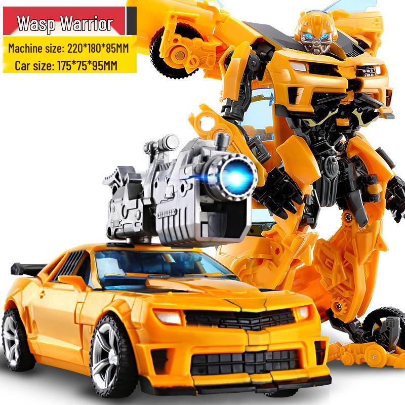 Wasp Transformer Dinosaur Robot Car Toy for Kids 5+