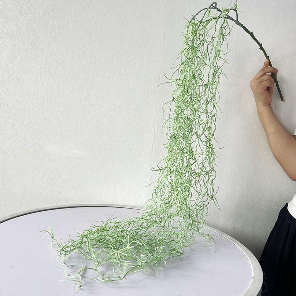 Elegant Artificial Boston Fern Vines Plastic Fake Greenery Plastic  Wedding Decor