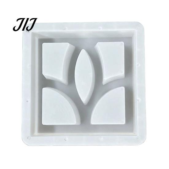 DIY Walkway Paving Tool Plastic Stepping Stones Mold, Reusable Concrete Mold for Garden Path Maker, Durable Casting Pave Yard Patio Decor, Cement