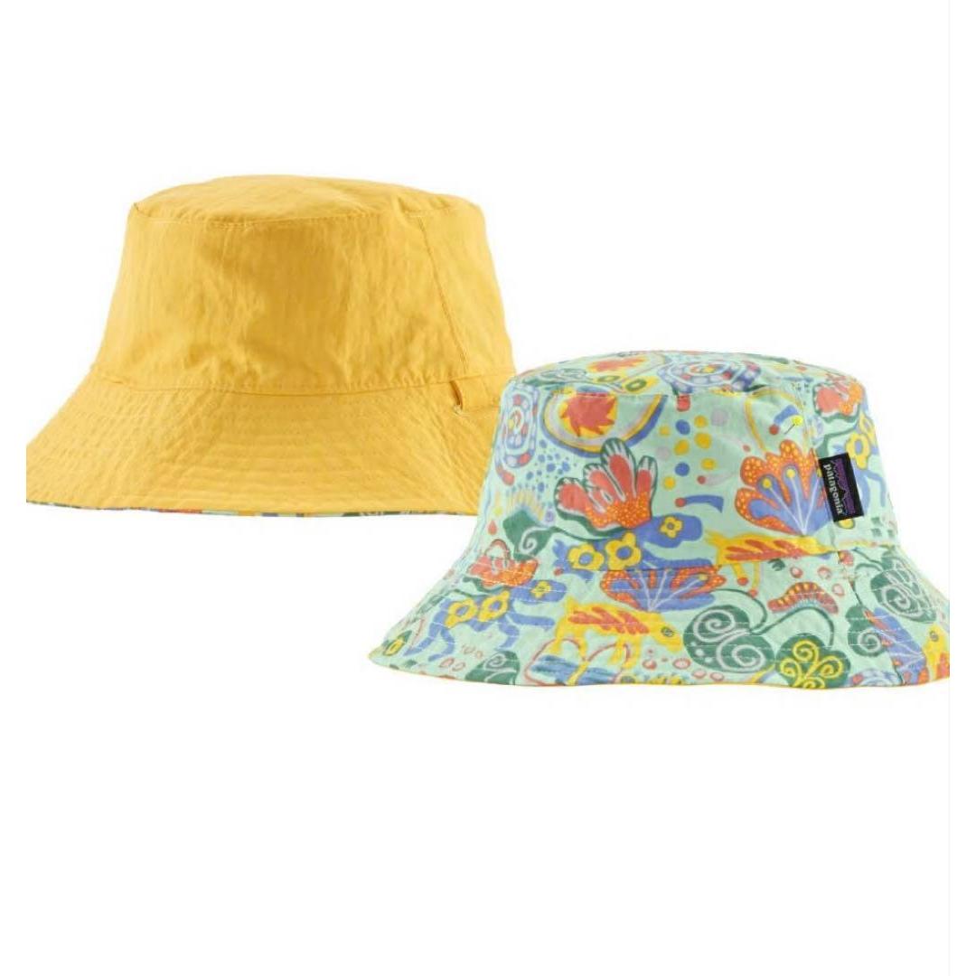 Used Patagonia Reversible Bucket Hat Kids