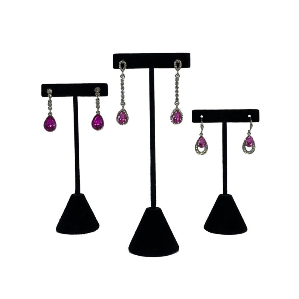 Ins Velvet Earrings Display Rack Exquisite Earrings Display Stand Earrings Holder  Jewelry Display
