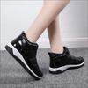 Velvet and Cotton Short Tube Snow Boots for Women's Cross-border Big Size Round Toe Warm and Thick Soled Cotton Shoes