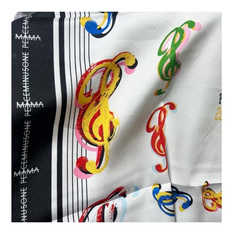 PEACEMINUSONE x 2025 MAMA Awards Peacemamaone Scarf – Limited pop-up Event Collectible Streetwear