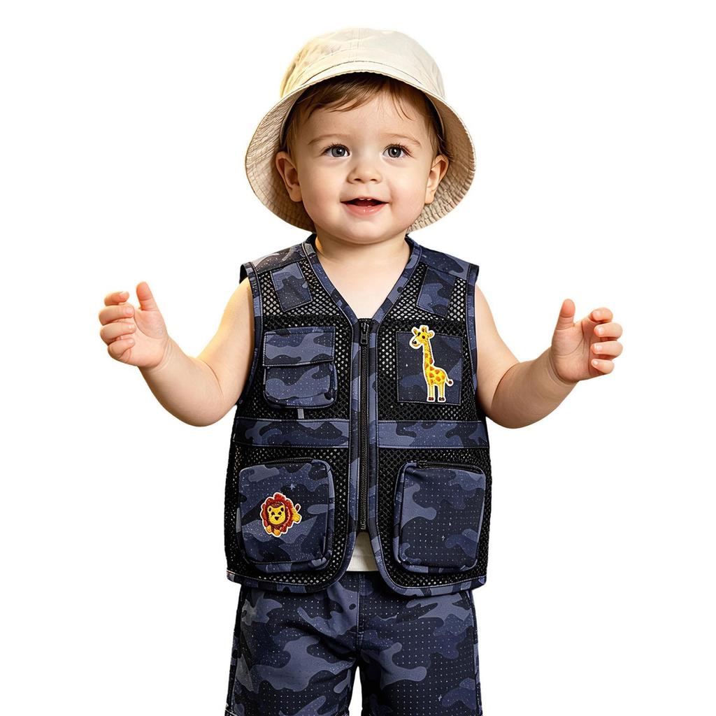 Unisex Baby Zookeeper Cargo Vest