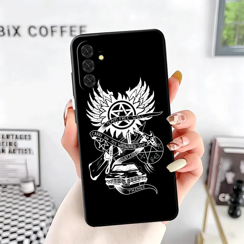 Supernatural SPN Babaite Soft Phone Case for Samsung A17 A37 A57 A16 A26 A36 A56 A15 A25 A35 A55 A14 A24 A34 A54 A13 A23 A33 A53