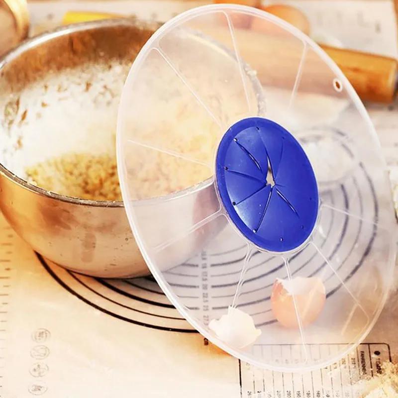 Creative Egg Bowl Whisks Screen Cover Baking Splash Guard Bowl Lids Kitchen Cooking Tools  Kitchen Accessories Egg Cooker Whisk