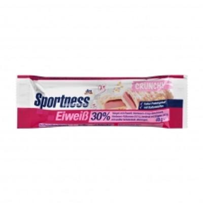 Barre protéinée DM Sportsness 30% Framboise Croquante Chocolat Blanc 40g