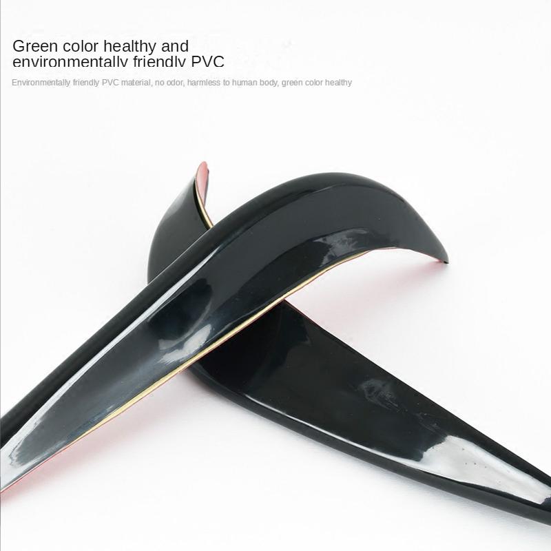 2Pcs Car Bumper Protector Guard Corner Anti-Scratch Anti-collision Decorative Protection Strips Front Rear Bumpers Car