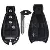 GQ4-53T Fobik Remote Car Key 433MHz ID46-PCF7961A Chip for Dodge RAM 1500 2500 3500 4500 2013-2018 Chrysler Jeep No logo