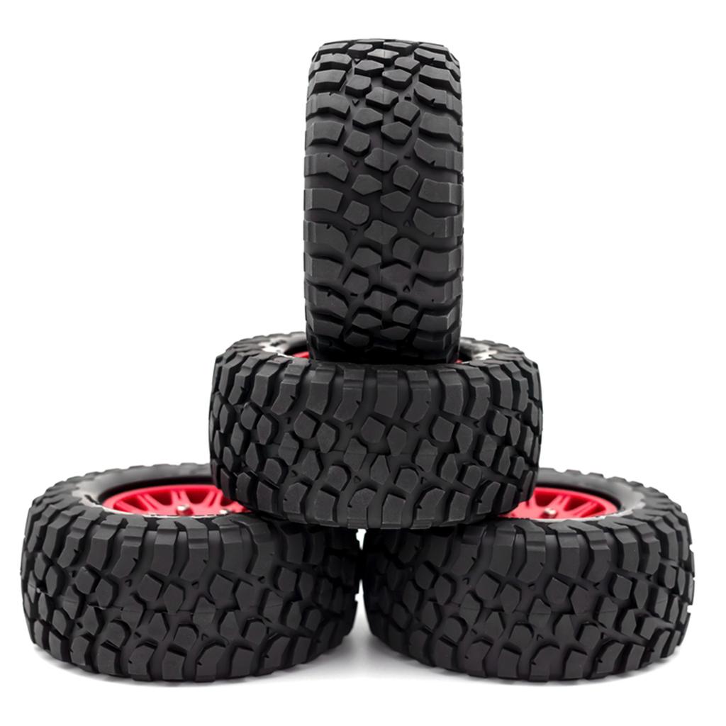 Car Tires with Wheel Rims 4pcs Replacement for 1Celsius10 slash K1 Short Truck