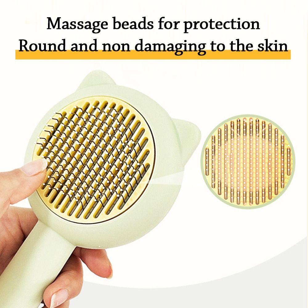 Self Cleaning Pet Comb Knot Removes Magic Massage Comb Pet Grooming Tool Pet Products