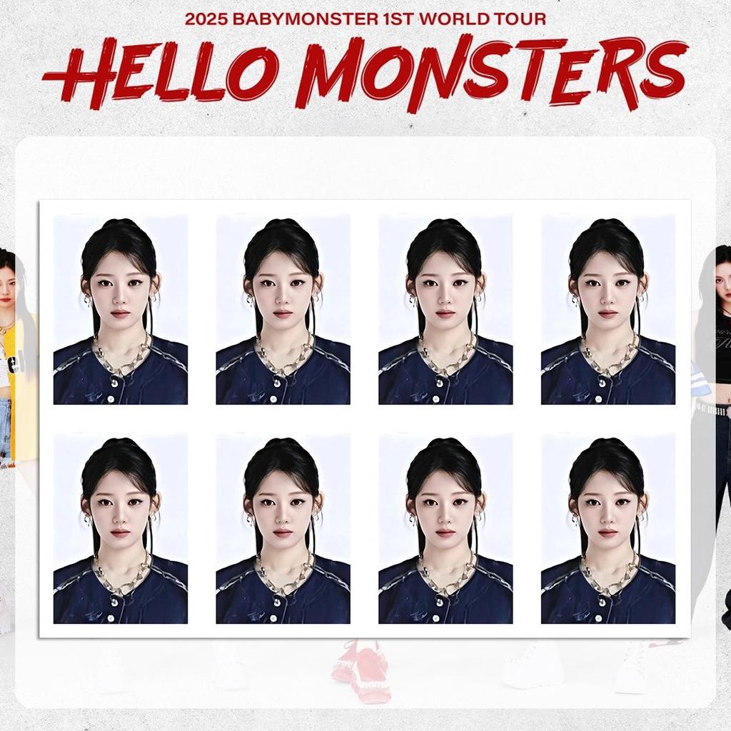 BABYMONSTER Treasure Fan Meeting Chiba Venue Limited ID Photo