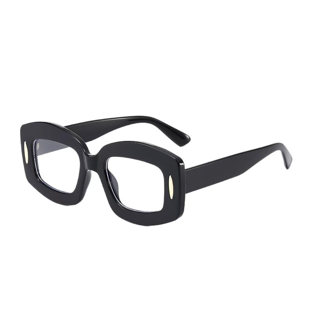 Personalized sunglasses men's European and American senior sense large frame women's Internet celebrity fashion cool versatile trend sunglasses