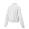Li-Ning Fitness Serisi Tek Renk Uzun Kollu Dik Yaka Nem Emici Kapüşonlu Sweatshirt Kadın kapüşonlu AWDW498-6