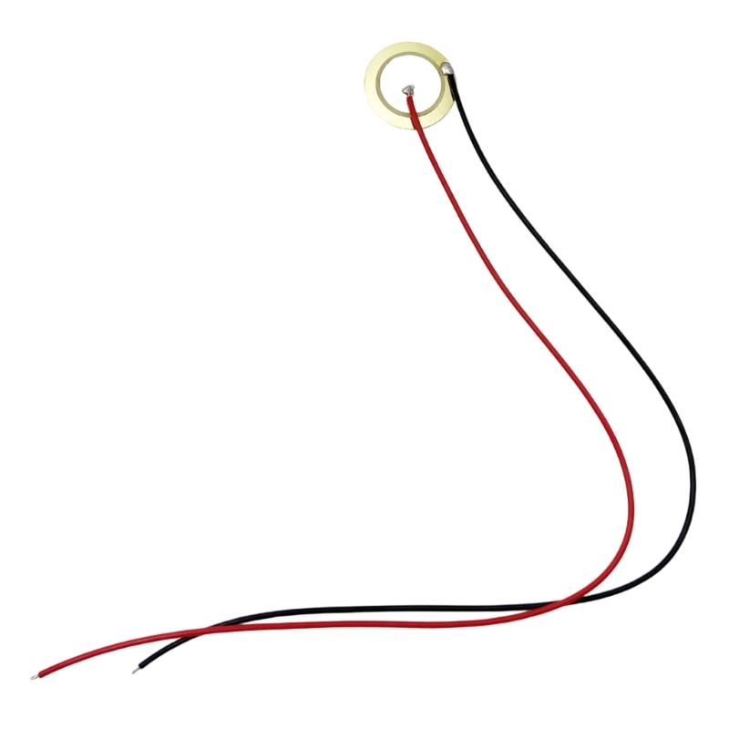 15Pcs Guitar Piezo Pickup Transducers Direct Supply 27MM Copper Sheet Buzzer Contact Microphone Transducer Disc