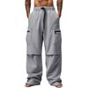 Men's  Outdoor  Sports  Loose  Big  Pocket  Workwear  Trousers
