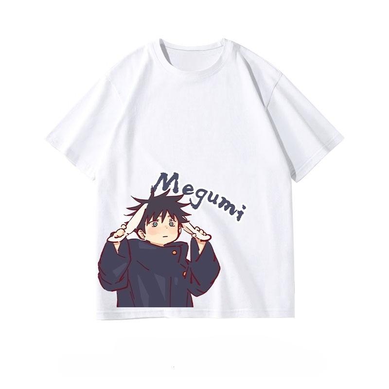 Anime T Shirt Jujutsu Kaisen Gojo Satoru Yuji Itadori Geto Suguru Tee Unisex Women Cotton Harajuku Fashion Top Streetwear Couple