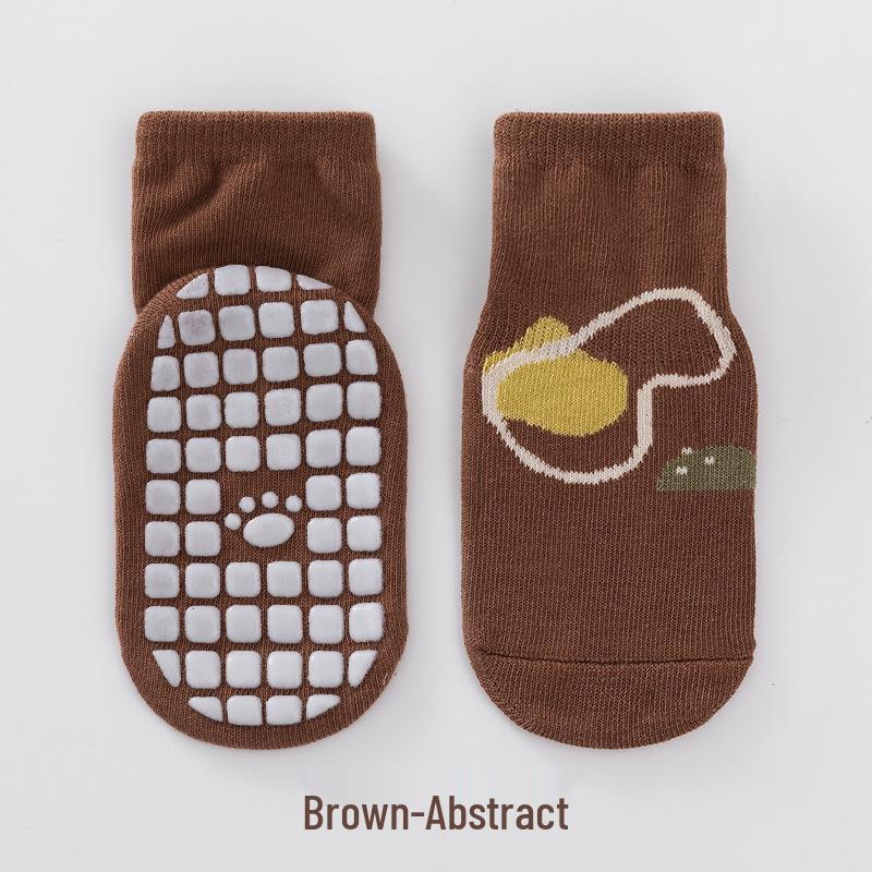 25 Pairs of New Spring Cartoon Dot Baby & Toddler Combed Cotton Socks